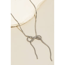 Load image into Gallery viewer, Chain Bow Pendant
