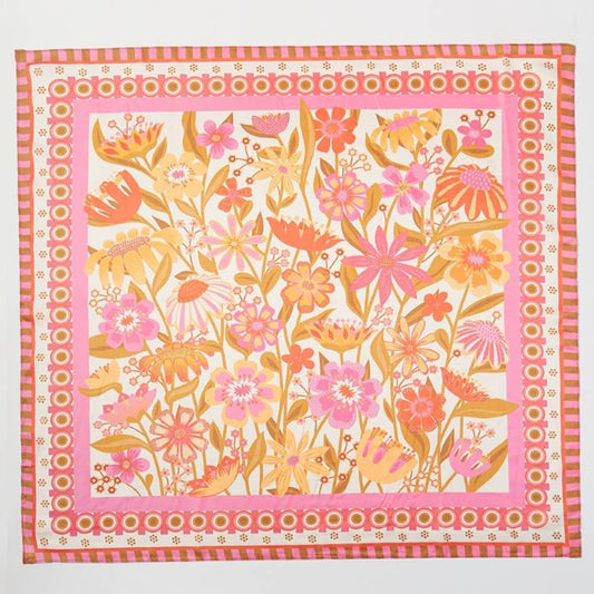 Golden Hour Garden Scarf