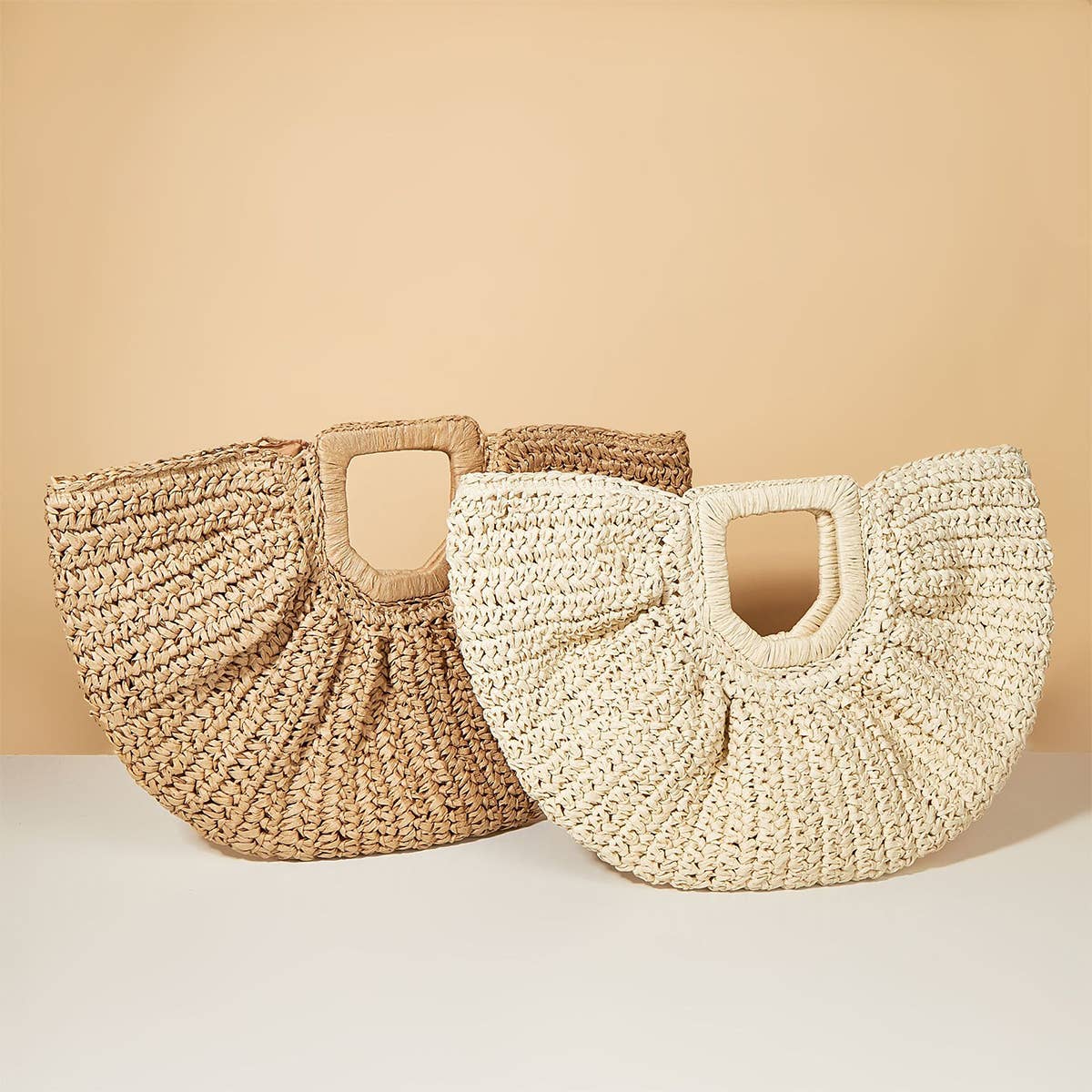 Half Moon Woven Bag