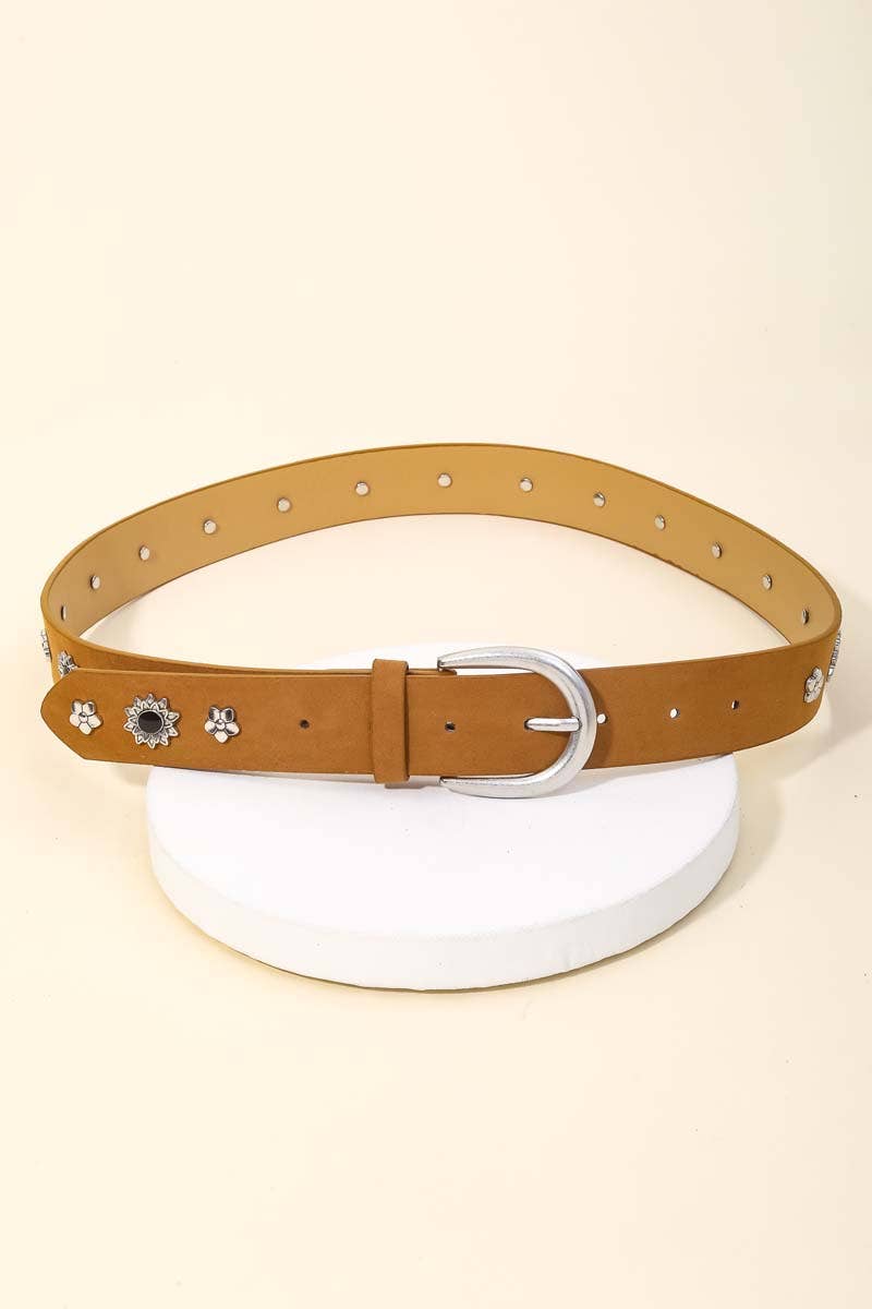 Flower Stud Belt