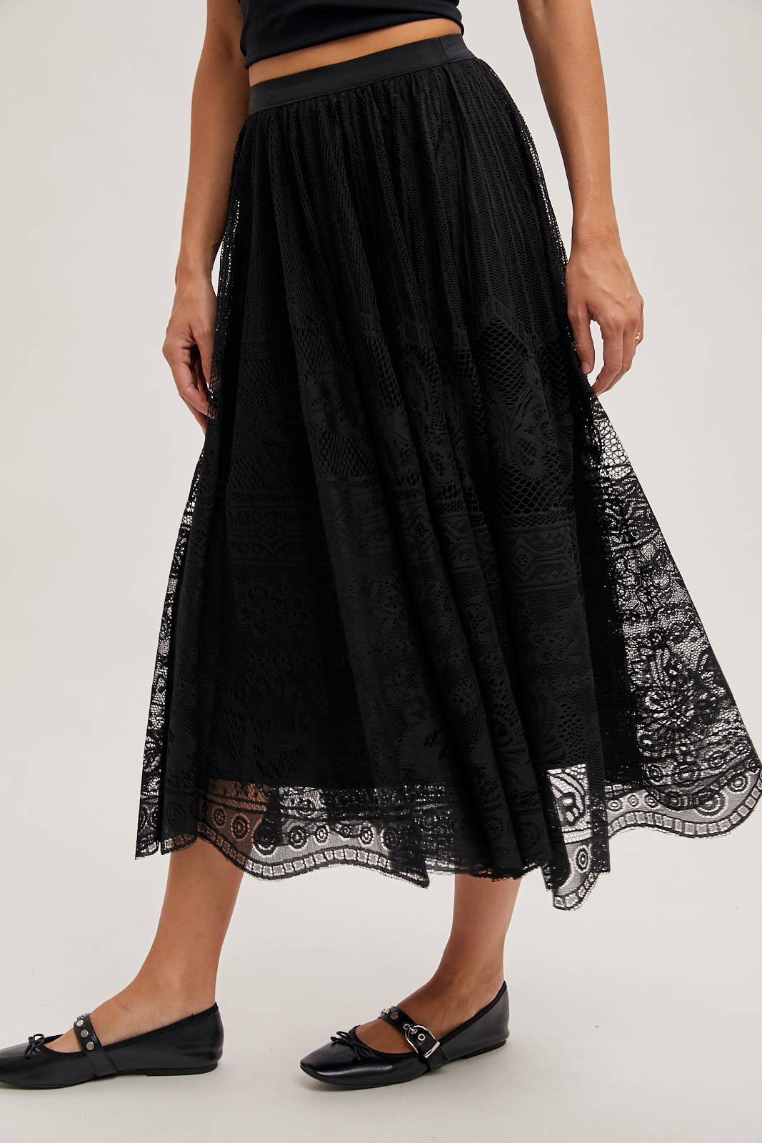 Boho Lace Midi