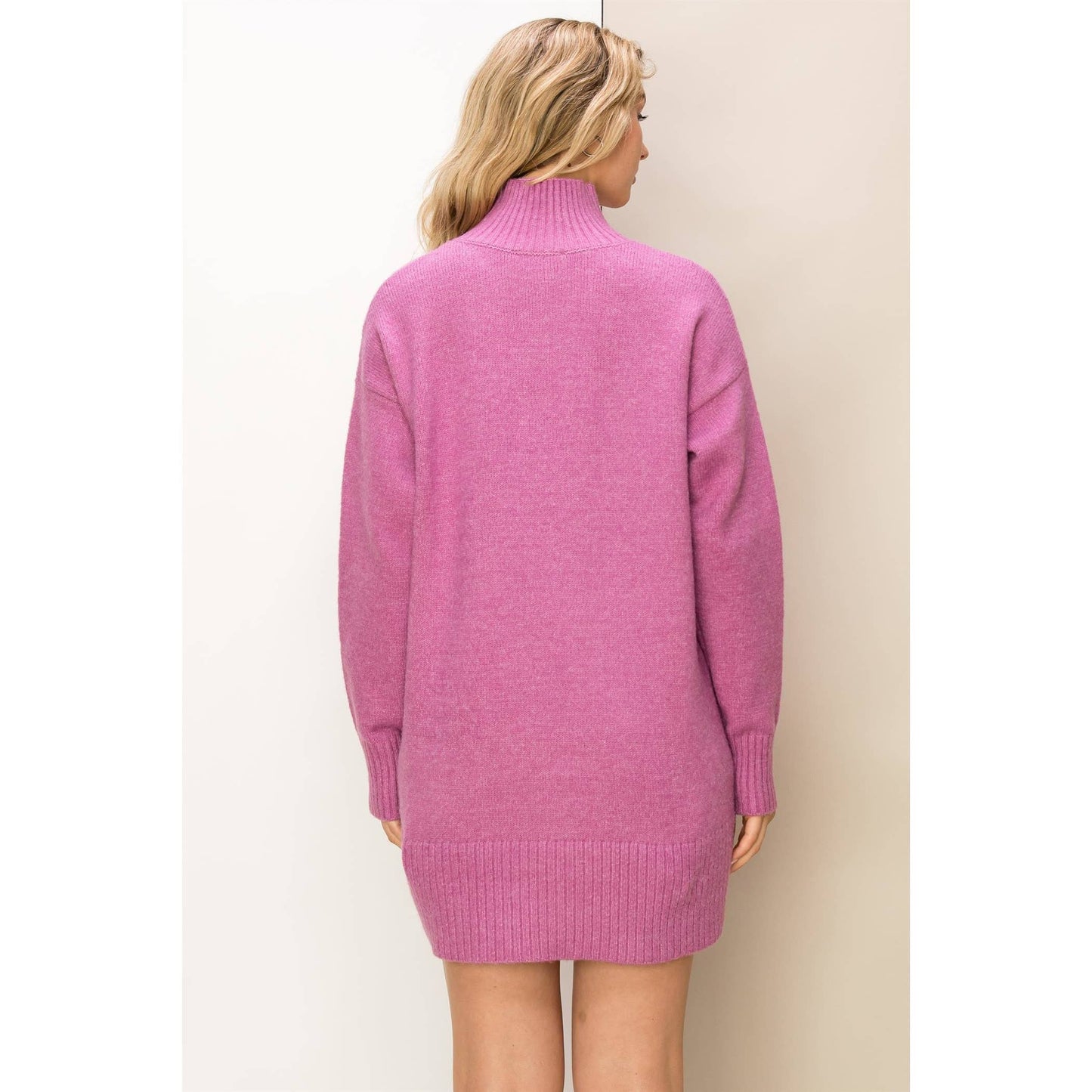 Plum Perfect Sweater Dress