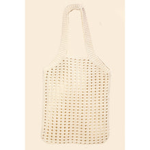 Load image into Gallery viewer, Pointelle Knit Tote
