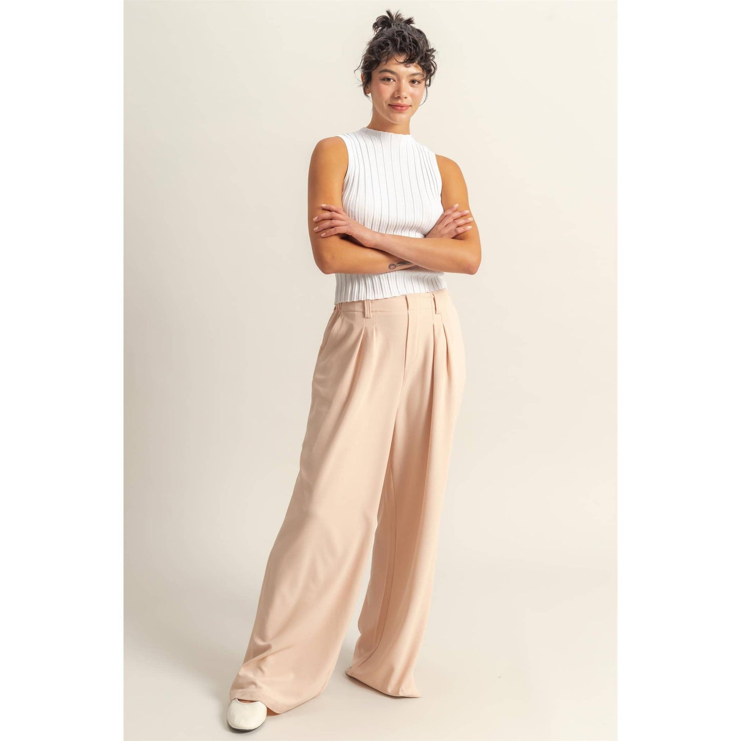 Lilac Knit Pant