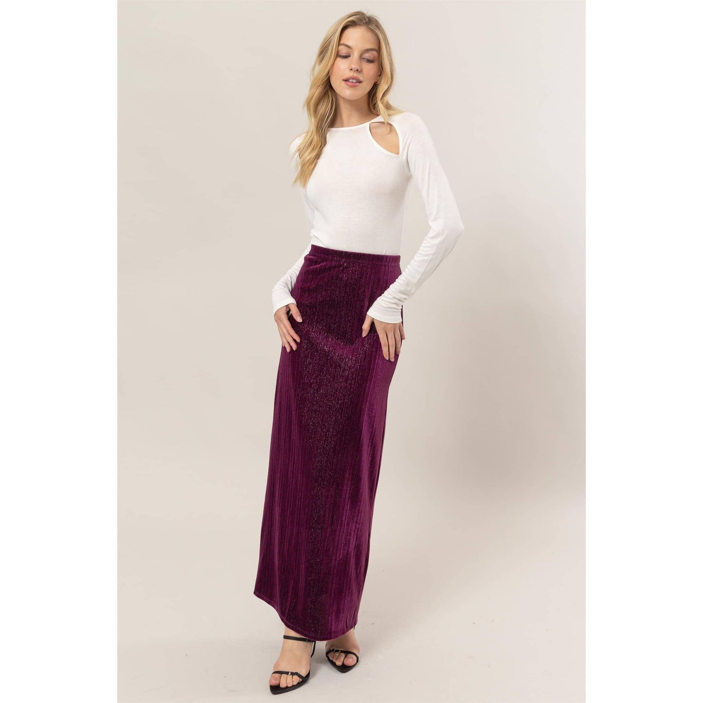 Plum Perfect Midi