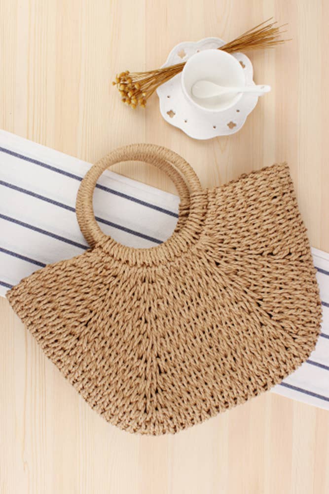 Light Straw Tote