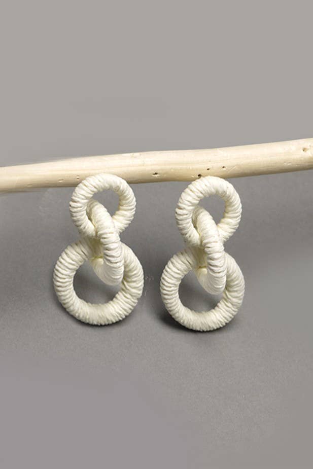 Rope Wrapped Hoops