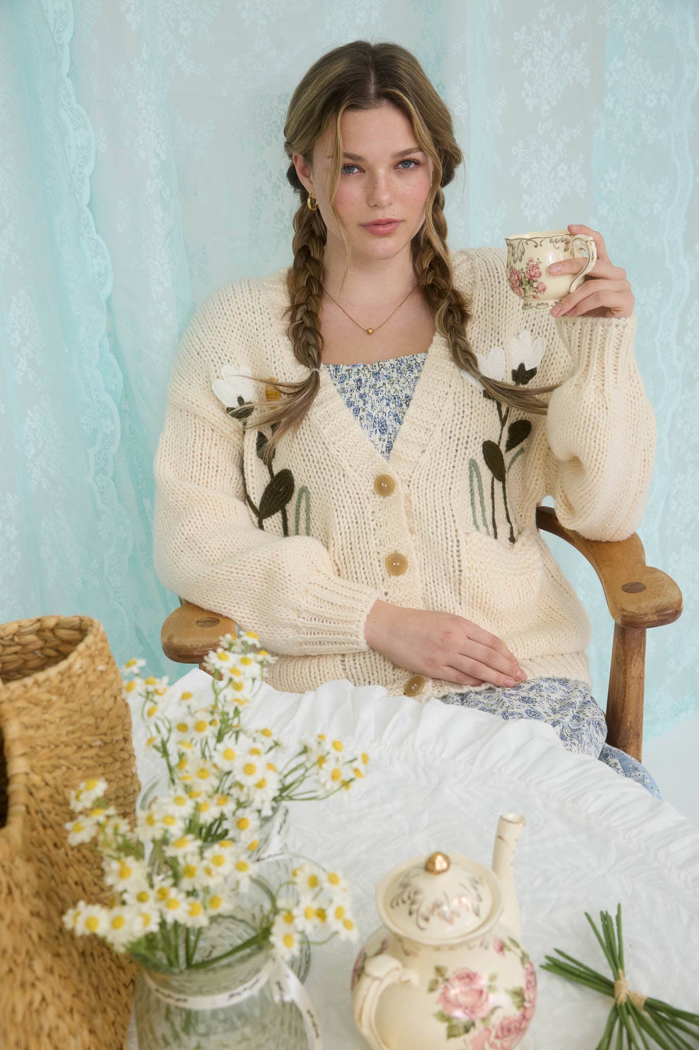 Spring Blooms Cardigan
