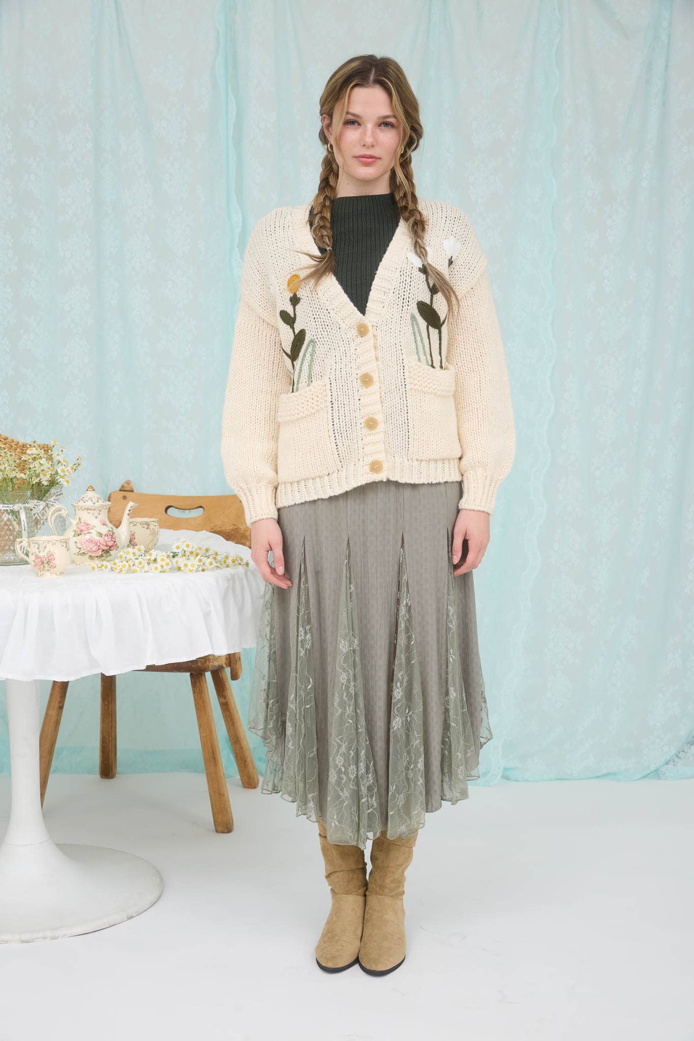 Spring Blooms Cardigan