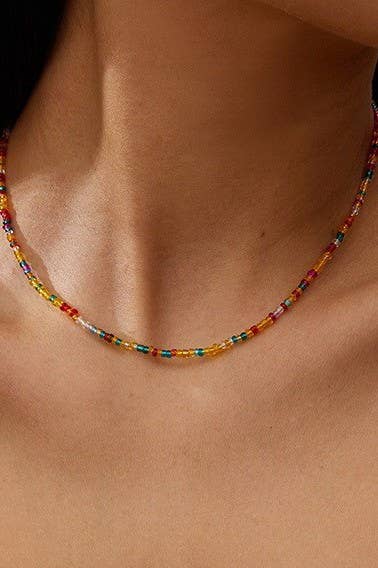 Puka Beaded Necklace
