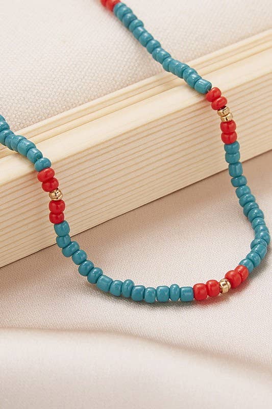 Puka Beaded Necklace