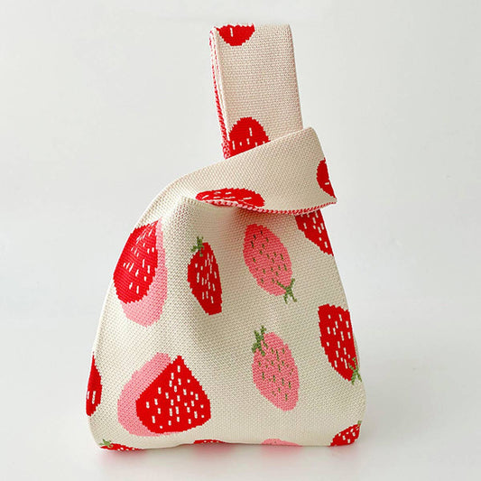 Strawberry Market Bag