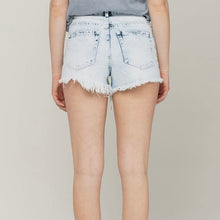 Load image into Gallery viewer, Distressed Denim Shorts
