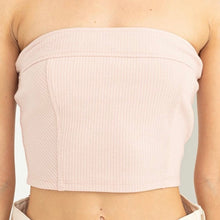 Load image into Gallery viewer, Strapless Crop - Pink
