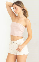 Load image into Gallery viewer, Strapless Crop - Pink
