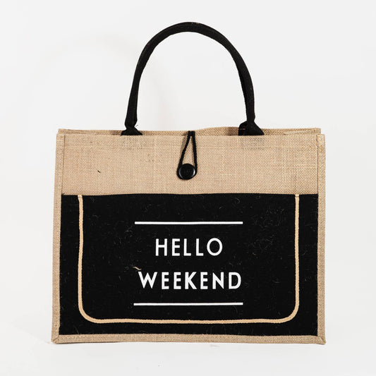 Hello Weekend Tote