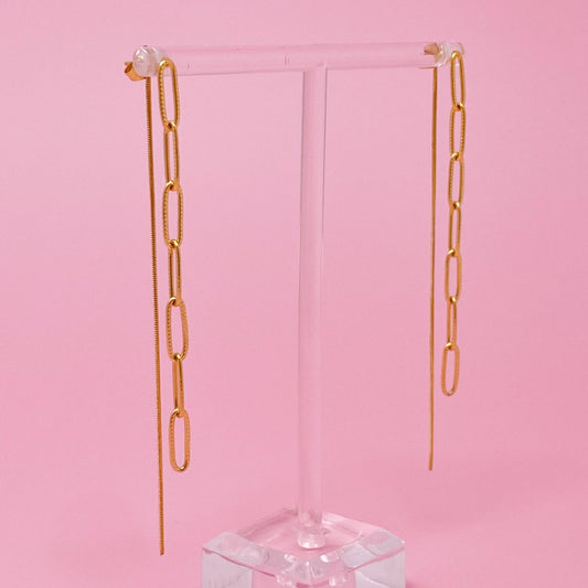 Double Chain Earrings