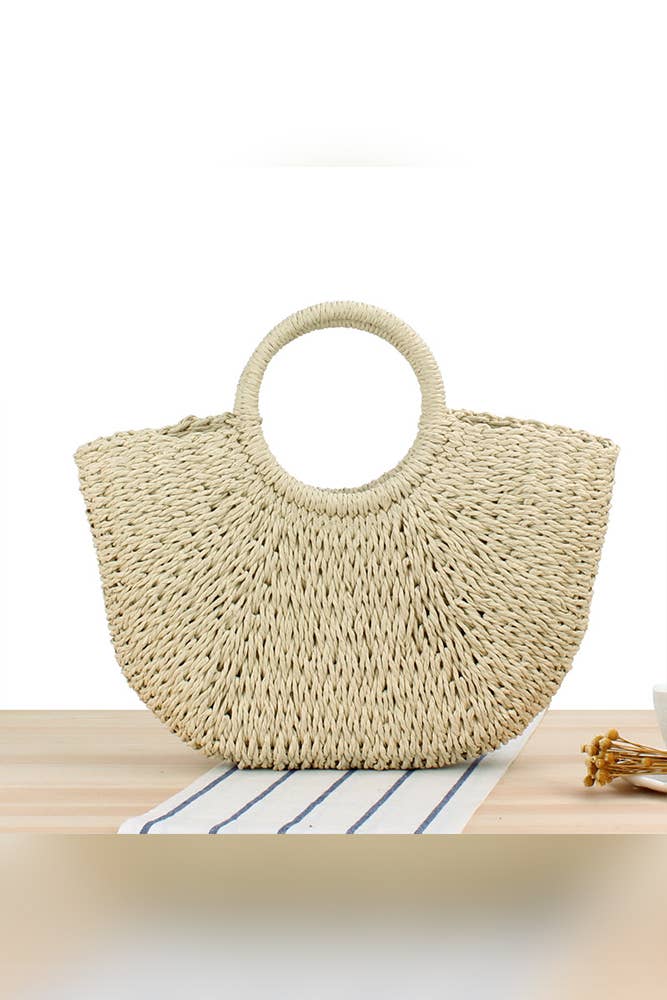 Light Straw Tote