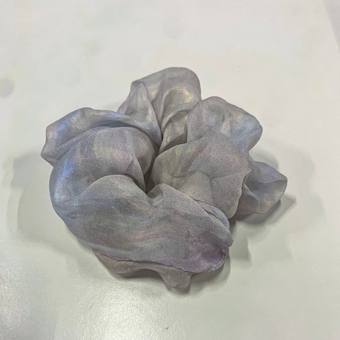 Mermaid Scrunchie - Silver