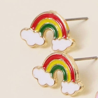 Rainbow Studs