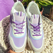 Load image into Gallery viewer, Lilac Sneakers
