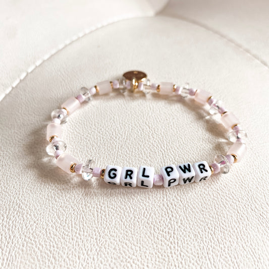 Little Words Project Bracelet - Girl Power