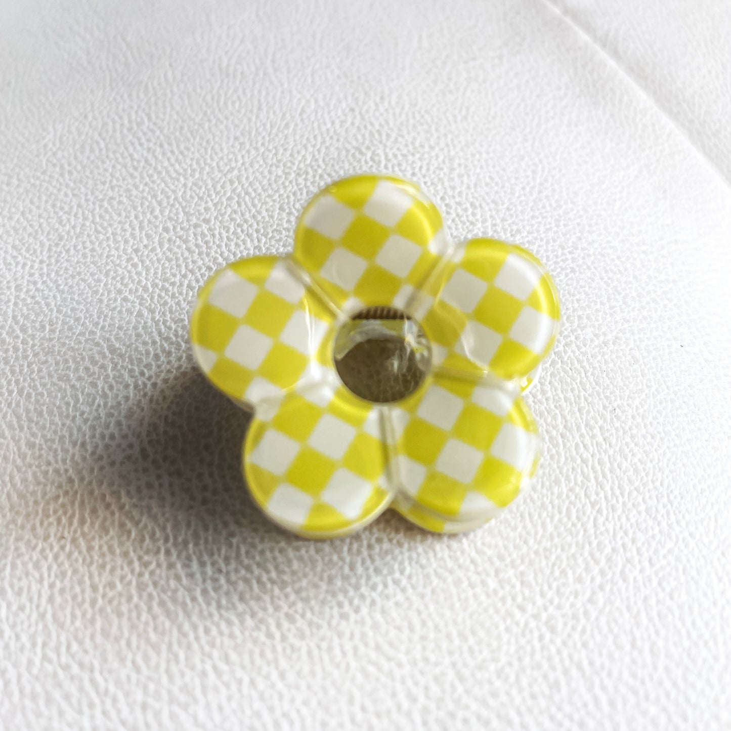 Checkerboard Mini Flower Claw