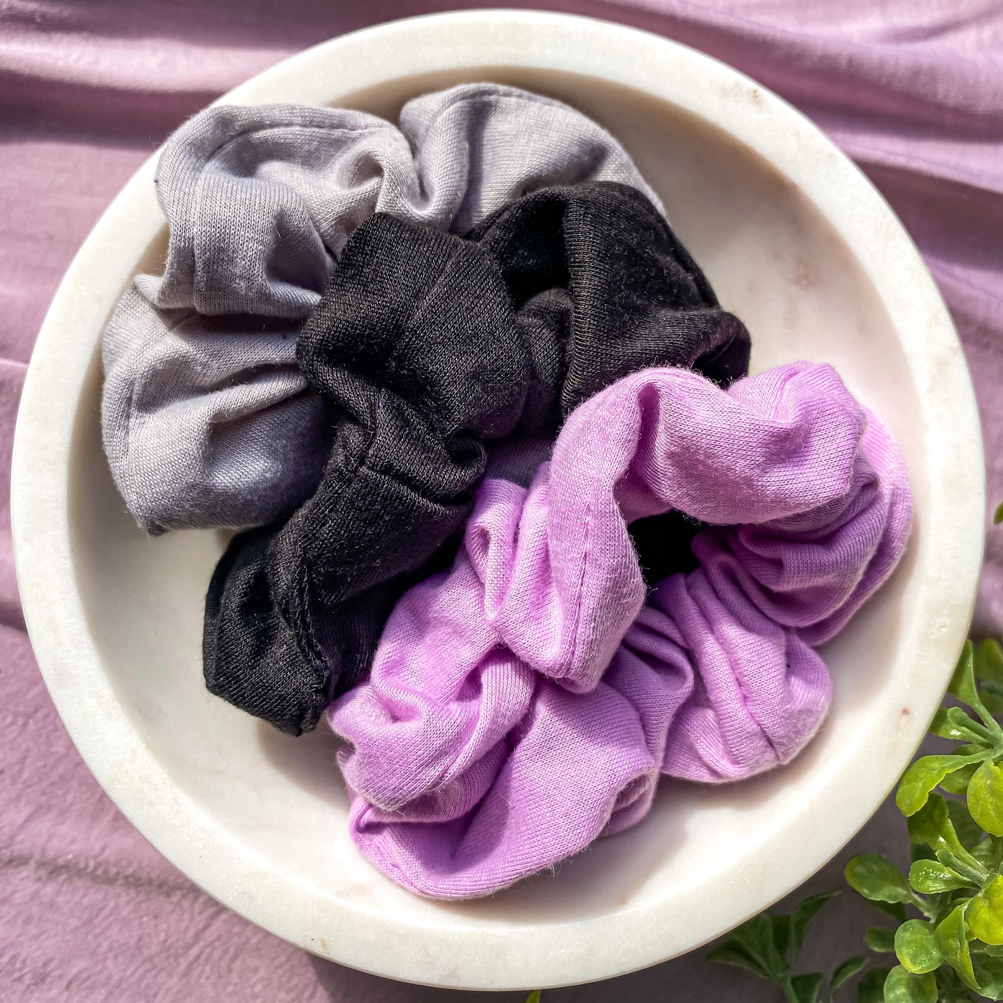 T-shirt Scrunchie Set