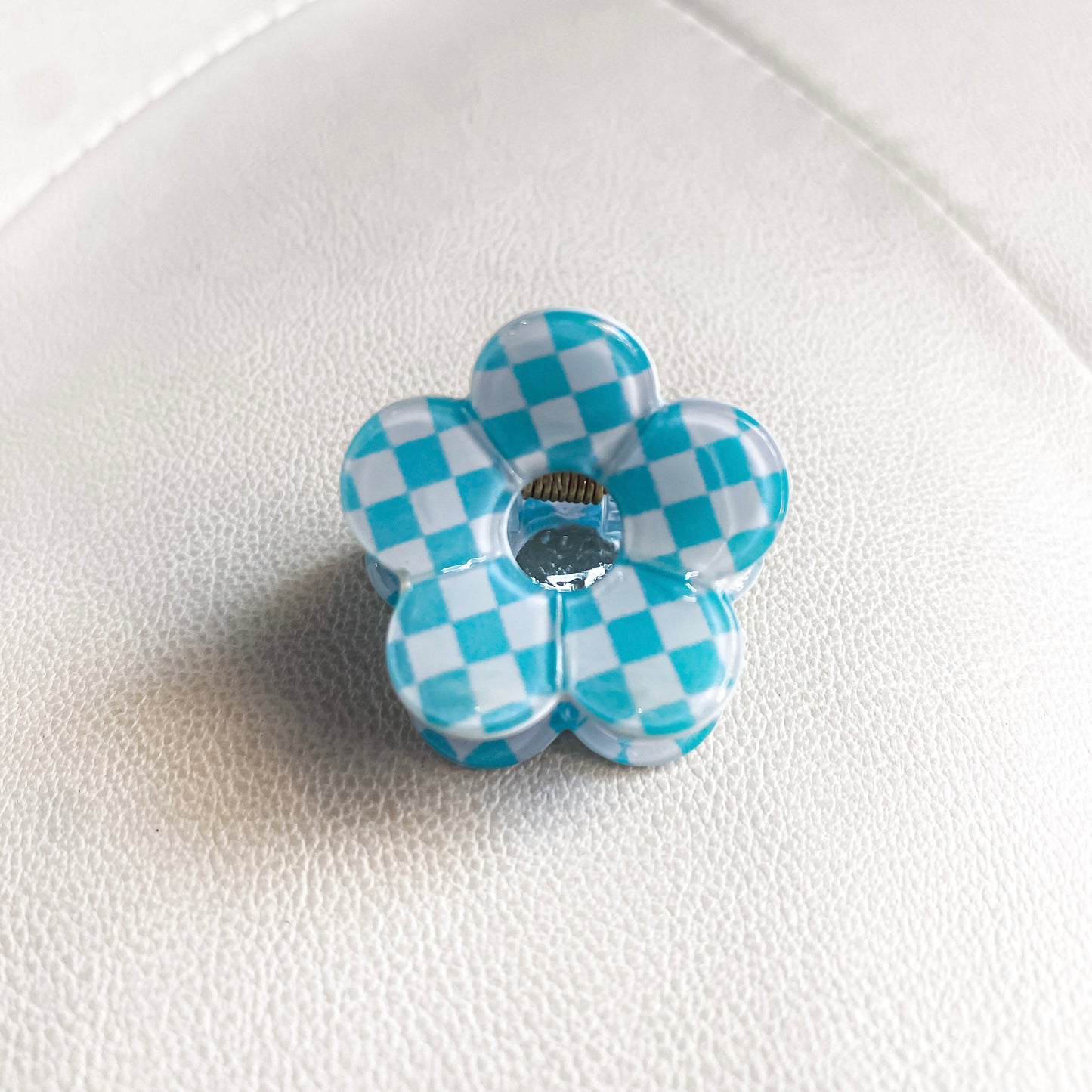 Checkerboard Mini Flower Claw